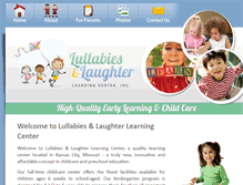 Tablet Screenshot of lullabiesandlaughterlc.com